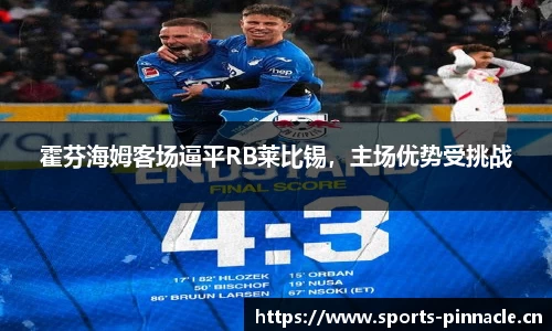 霍芬海姆客场逼平RB莱比锡，主场优势受挑战