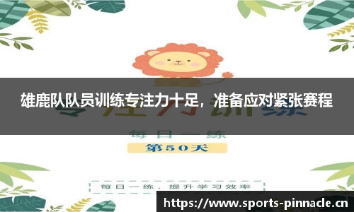 雄鹿队队员训练专注力十足，准备应对紧张赛程