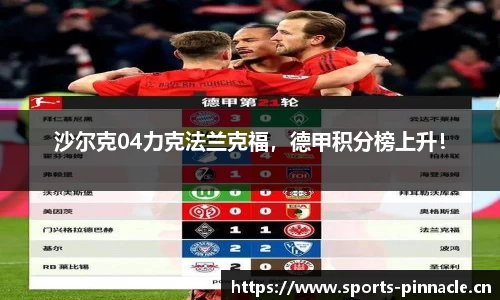沙尔克04力克法兰克福，德甲积分榜上升！
