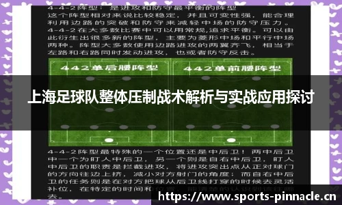 上海足球队整体压制战术解析与实战应用探讨